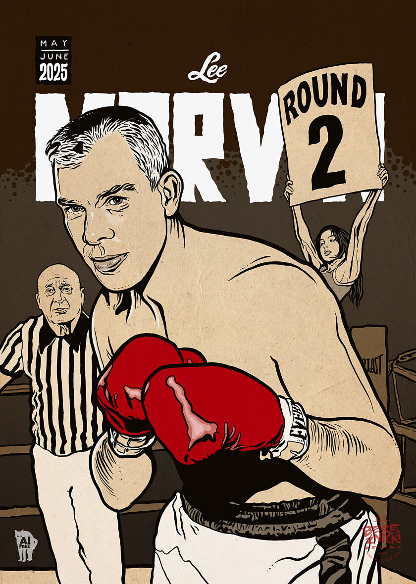 „Lee Marvin. Round 2” – plakat A3