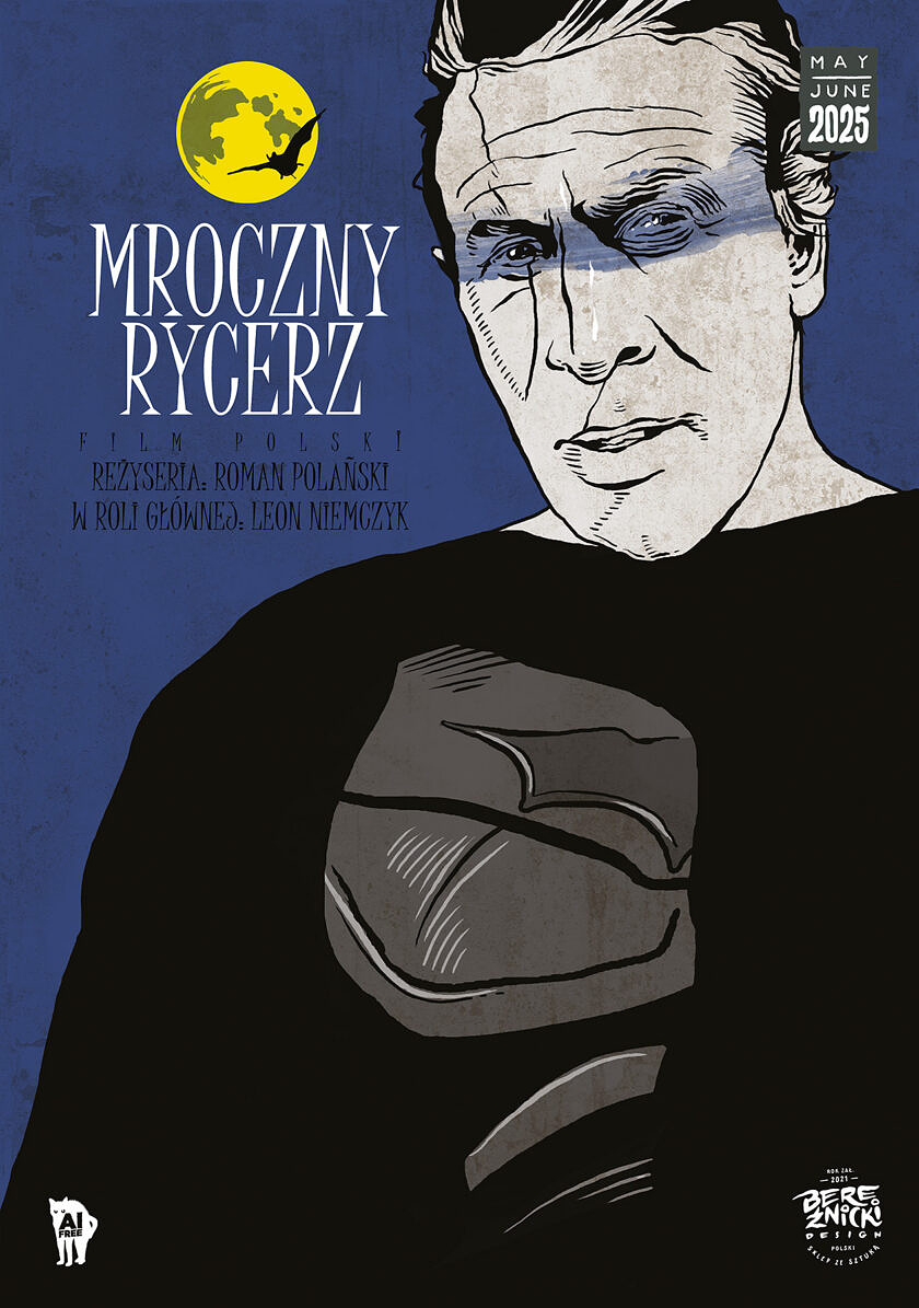 „Mroczny rycerz” – plakat A3
