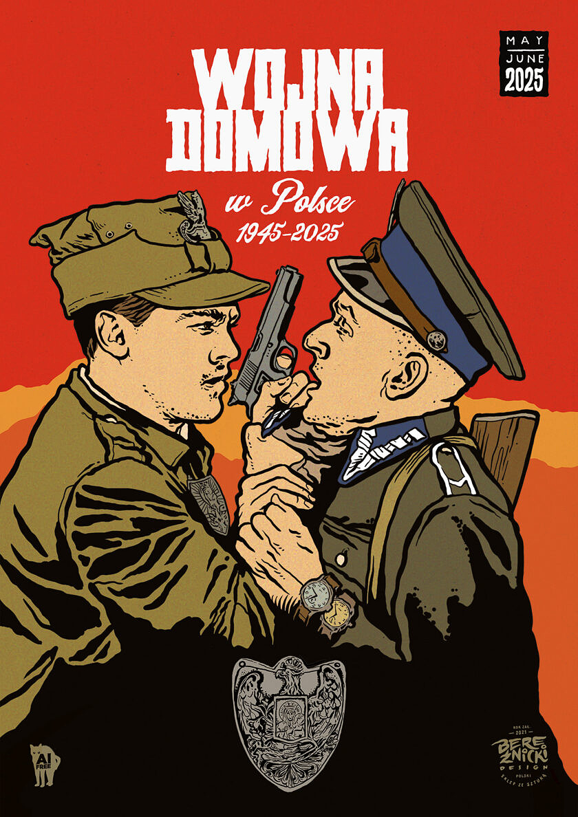 „Wojna domowa w Polsce. 1945-2025” – plakat A3