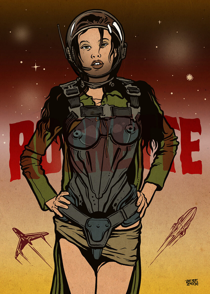 „Rockette” – ilustracja A4