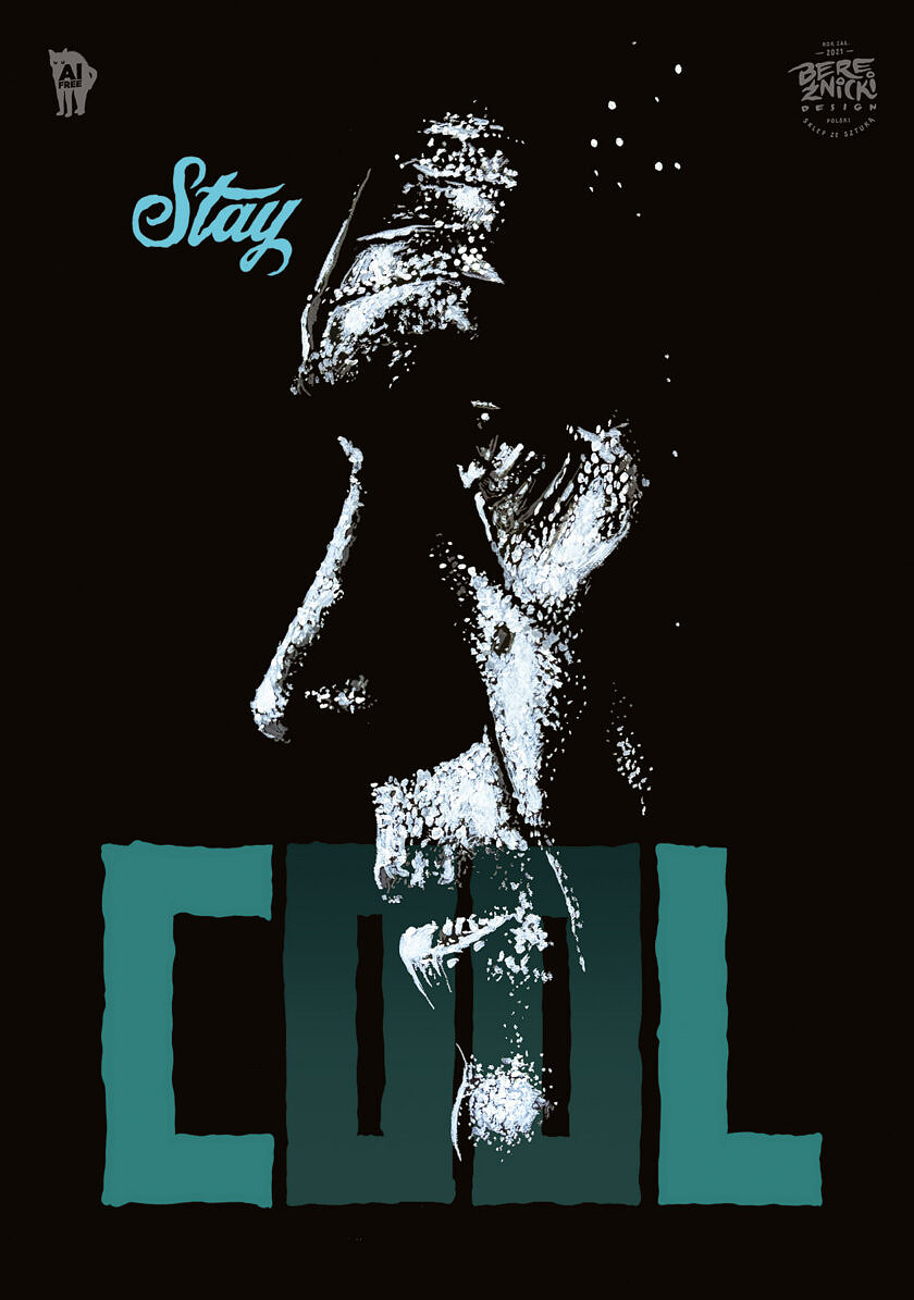 „Stay cool withe Steve McQueen” (limitowany print A3)