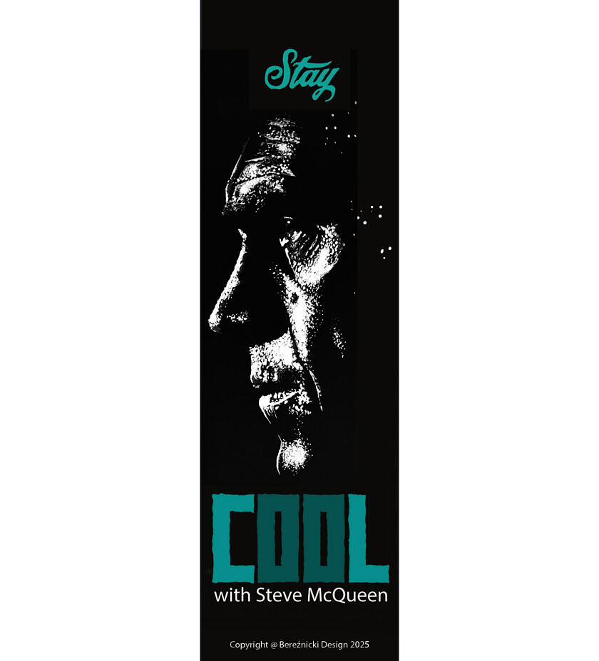 Stay Cool with Steve McQueen – zakładka do książki