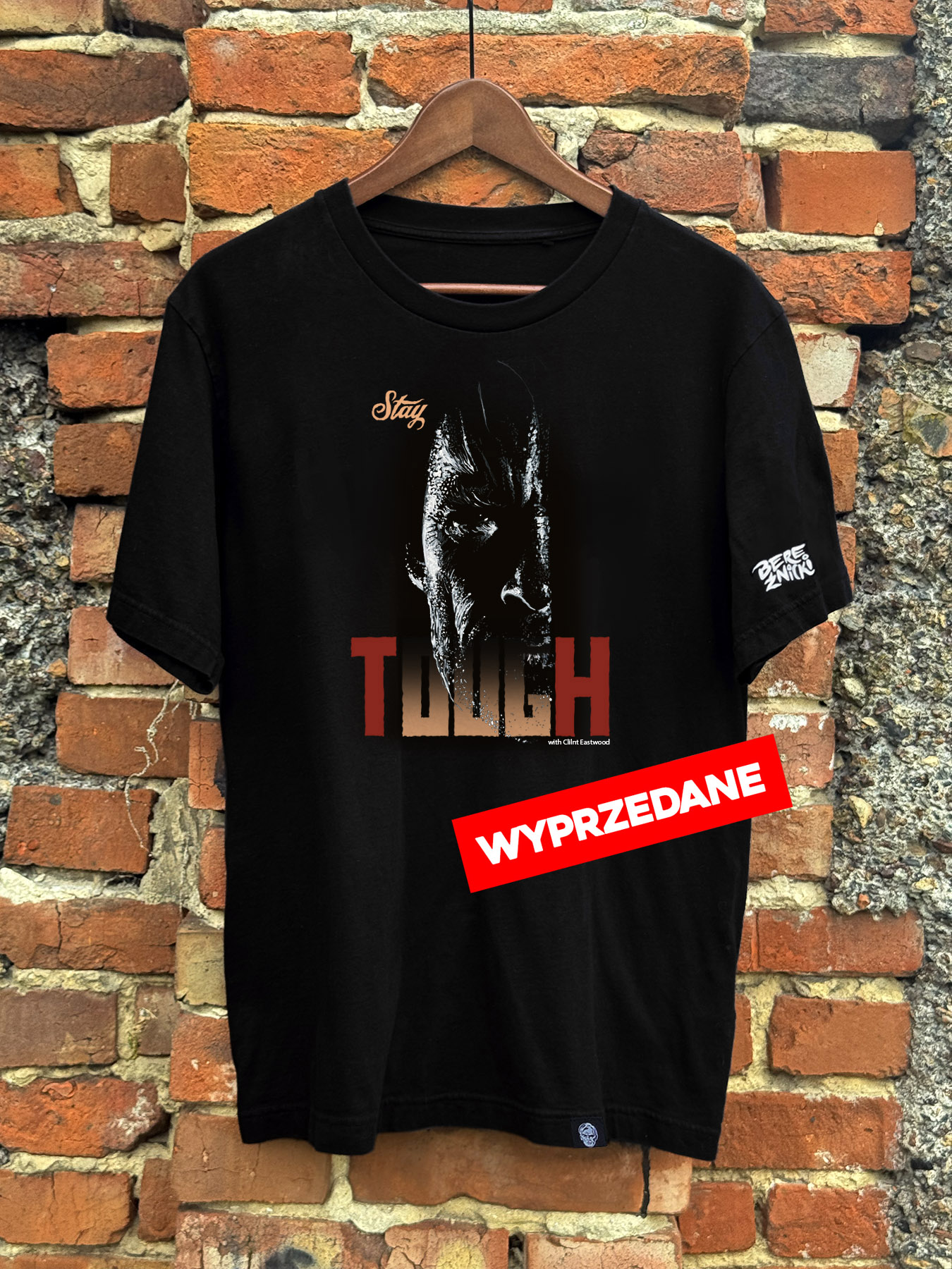 „Stay Tough with Clint Eastwood” – T-SHIRT