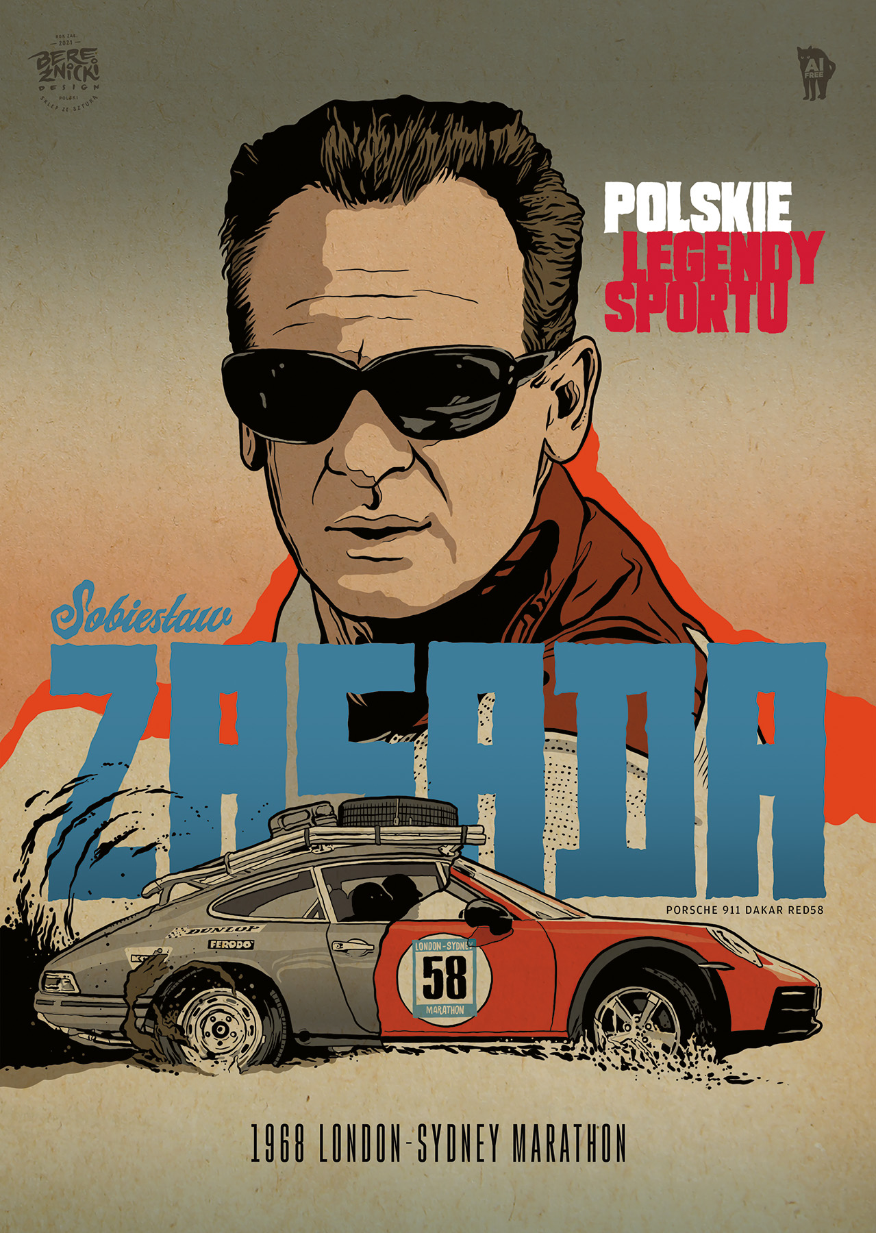 Sobiesław Zasada – plakat A3