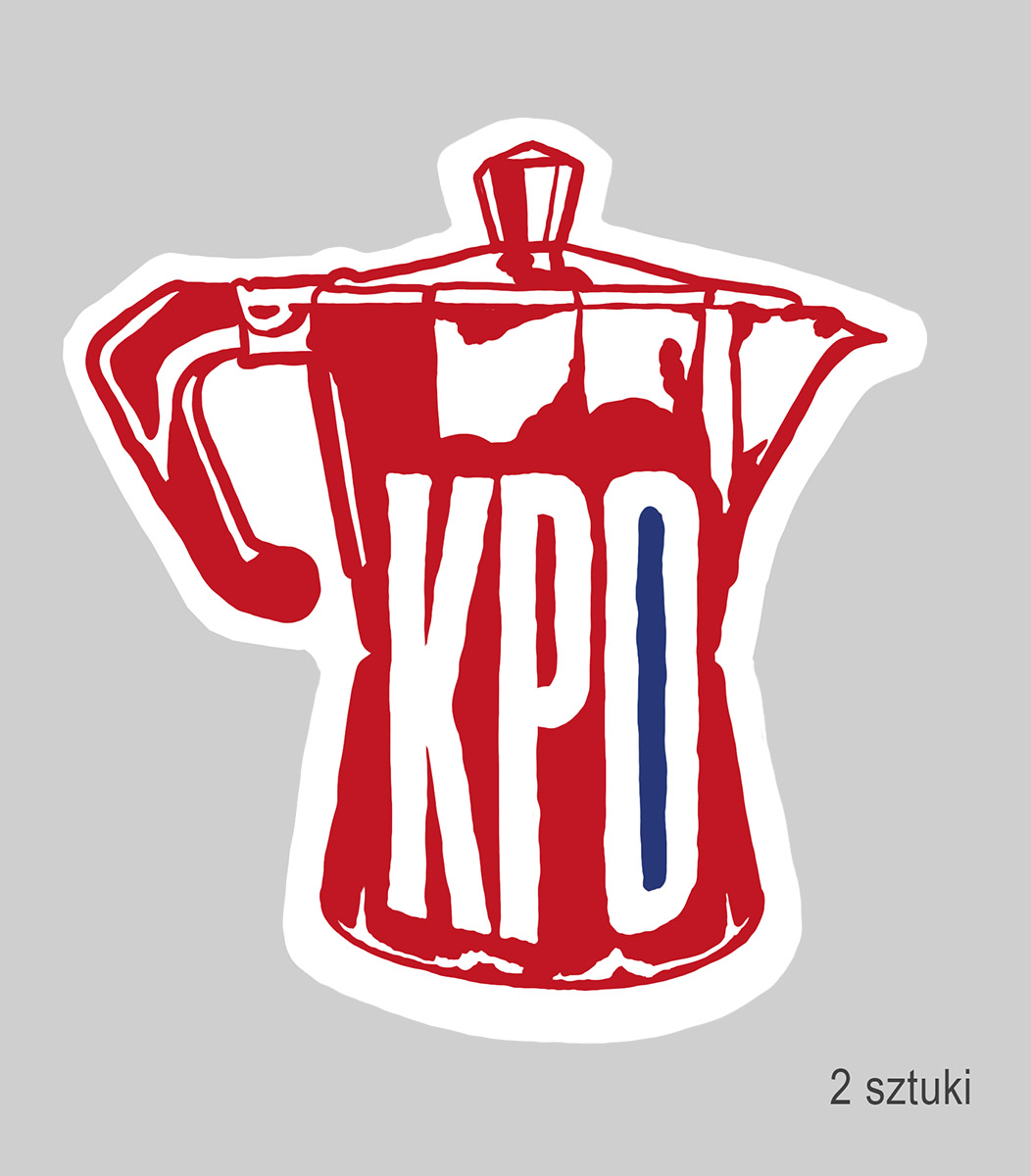 „KPO” – naklejki (bez napisu)