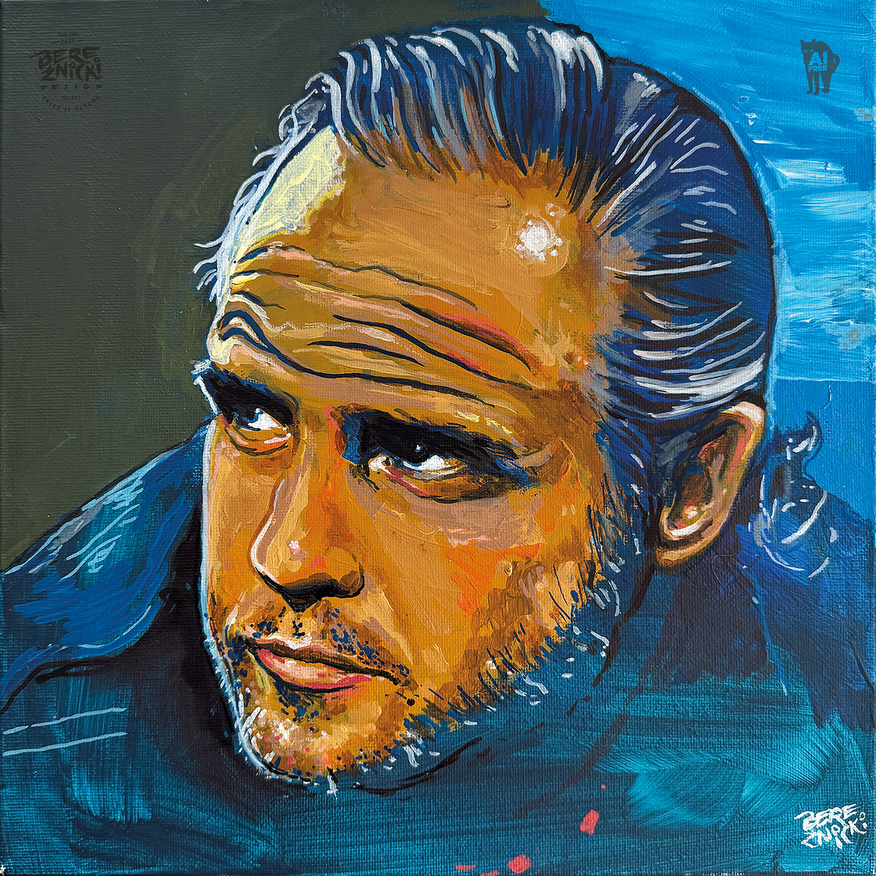 „Marlon Brando 49” – ilustracja