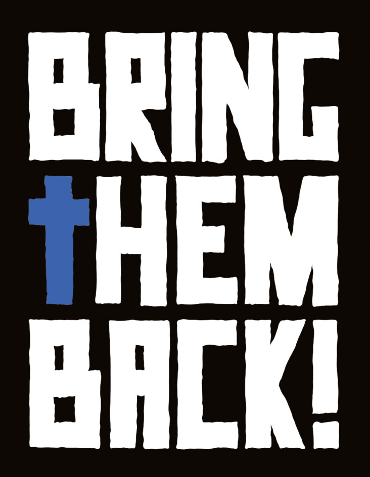 „Bring +hem Back!” – naklejka nr 2