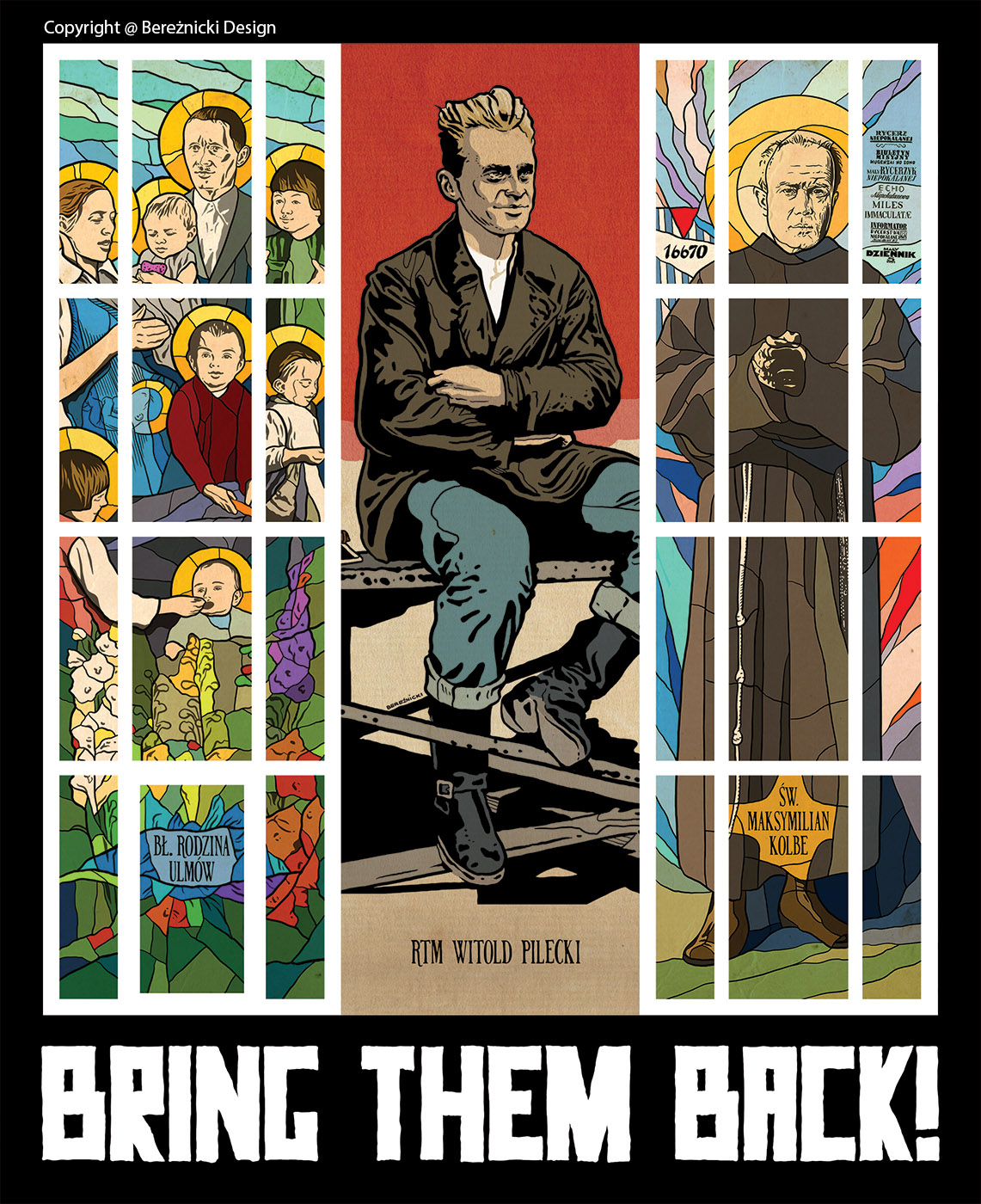 „Bring Them Back!” – naklejka