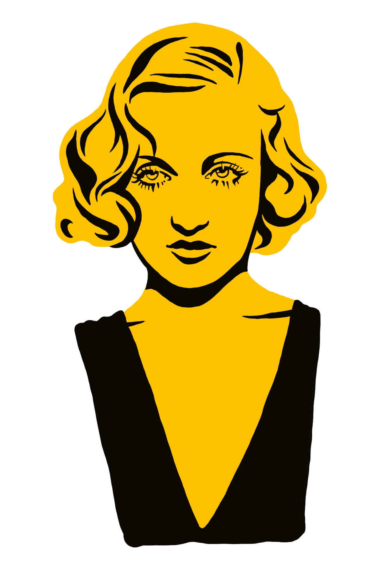 „Caroline Lombard” – naklejka