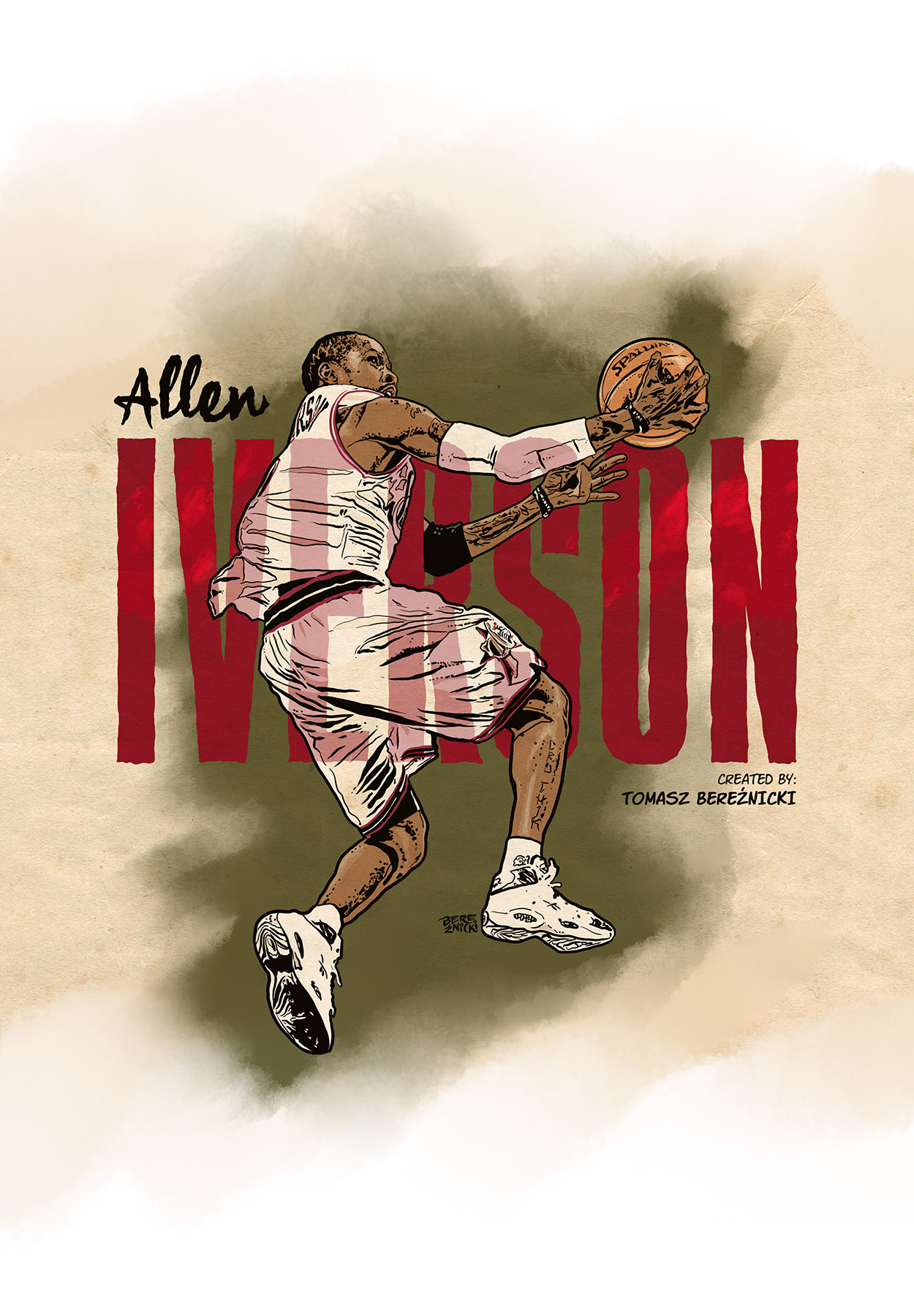 „Allen iverson” – limitowany print