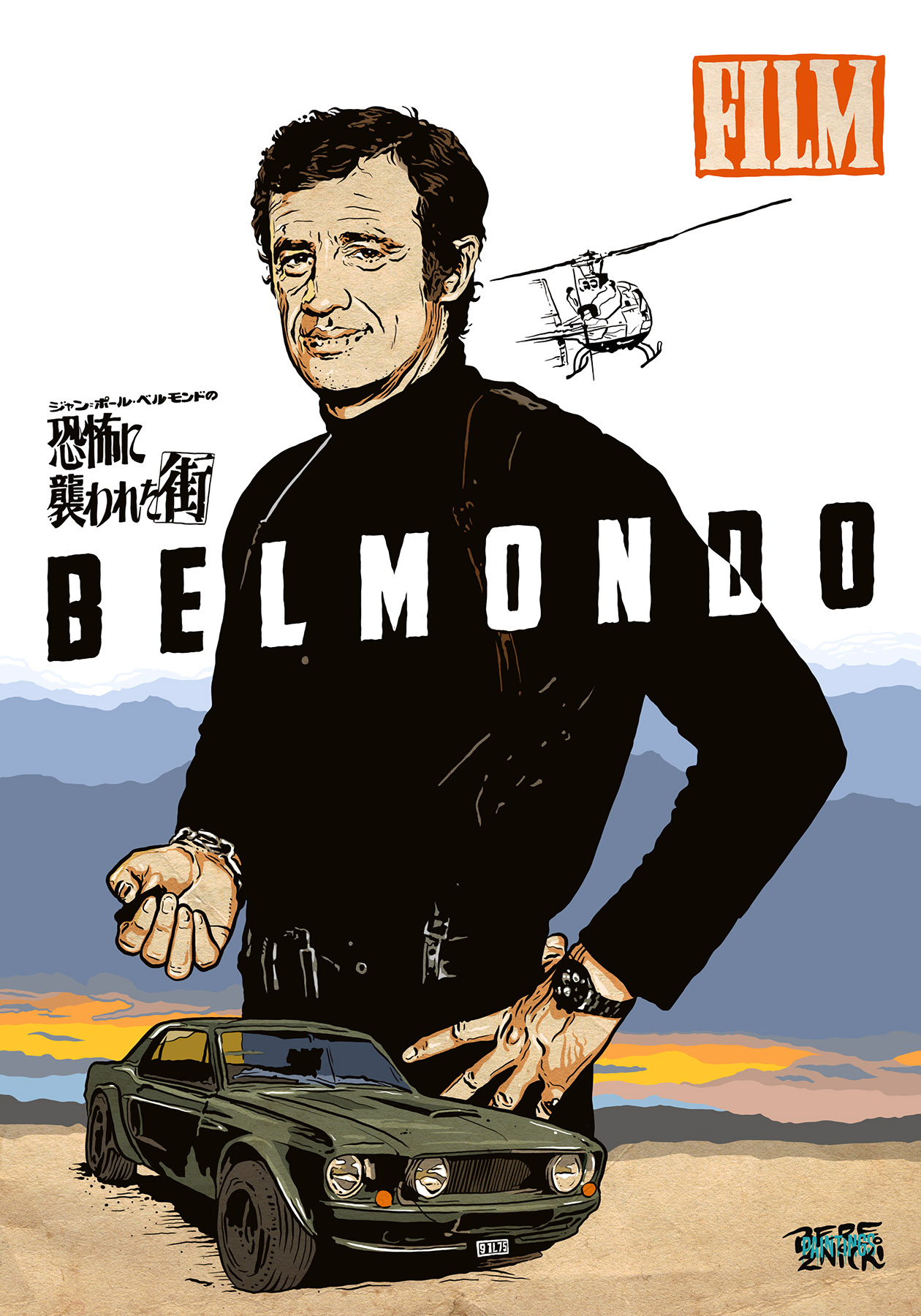 „Belmondo” – limitowany print