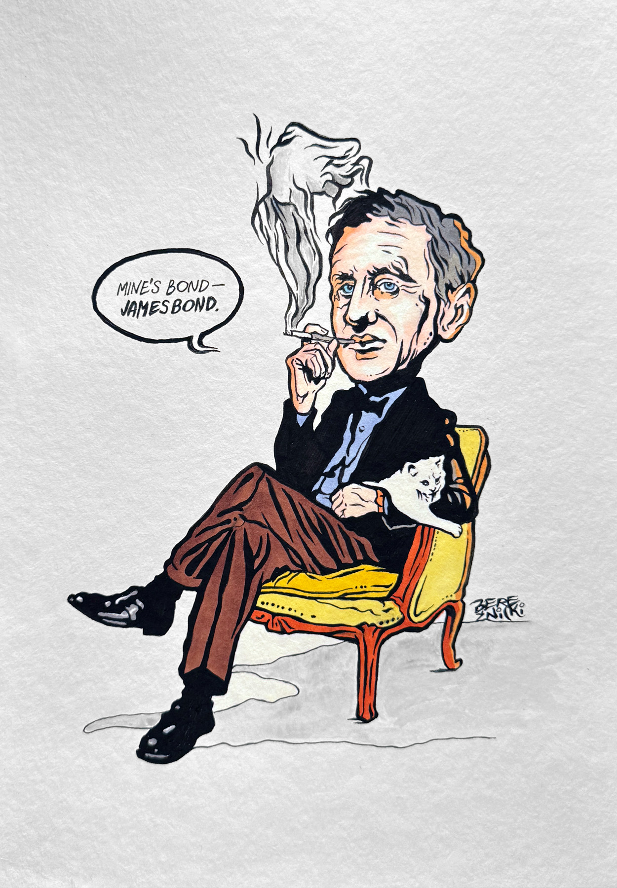 „Tajemnice Iana Fleminga – Ian Fleming” – oryginał