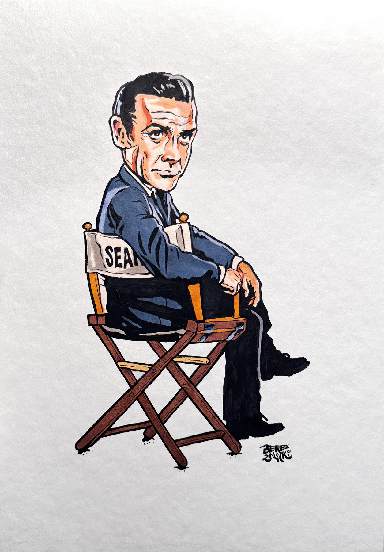 „Tajemnice Iana Fleminga – Sean Connery” – oryginał