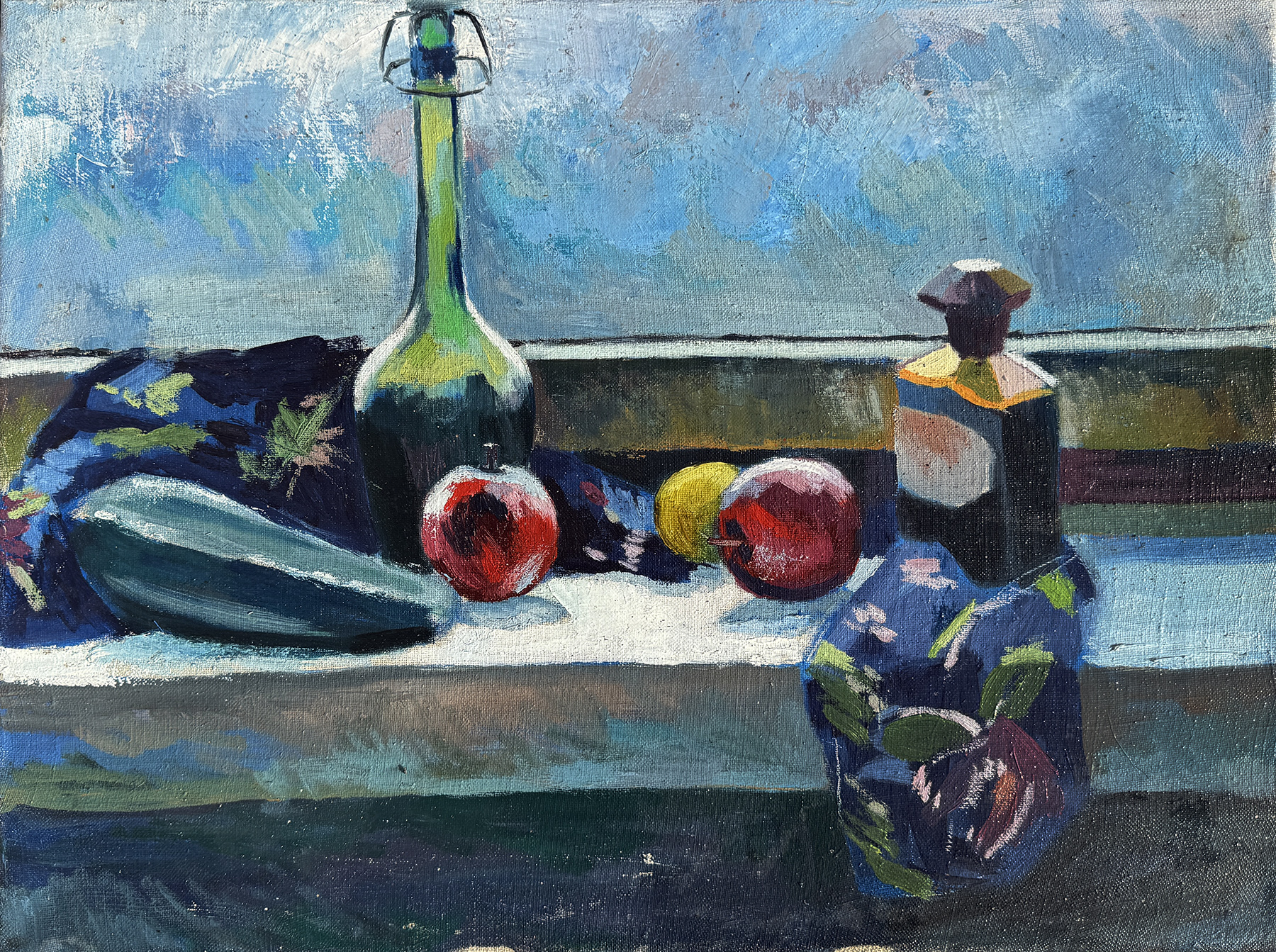 Martwa natura na oknie