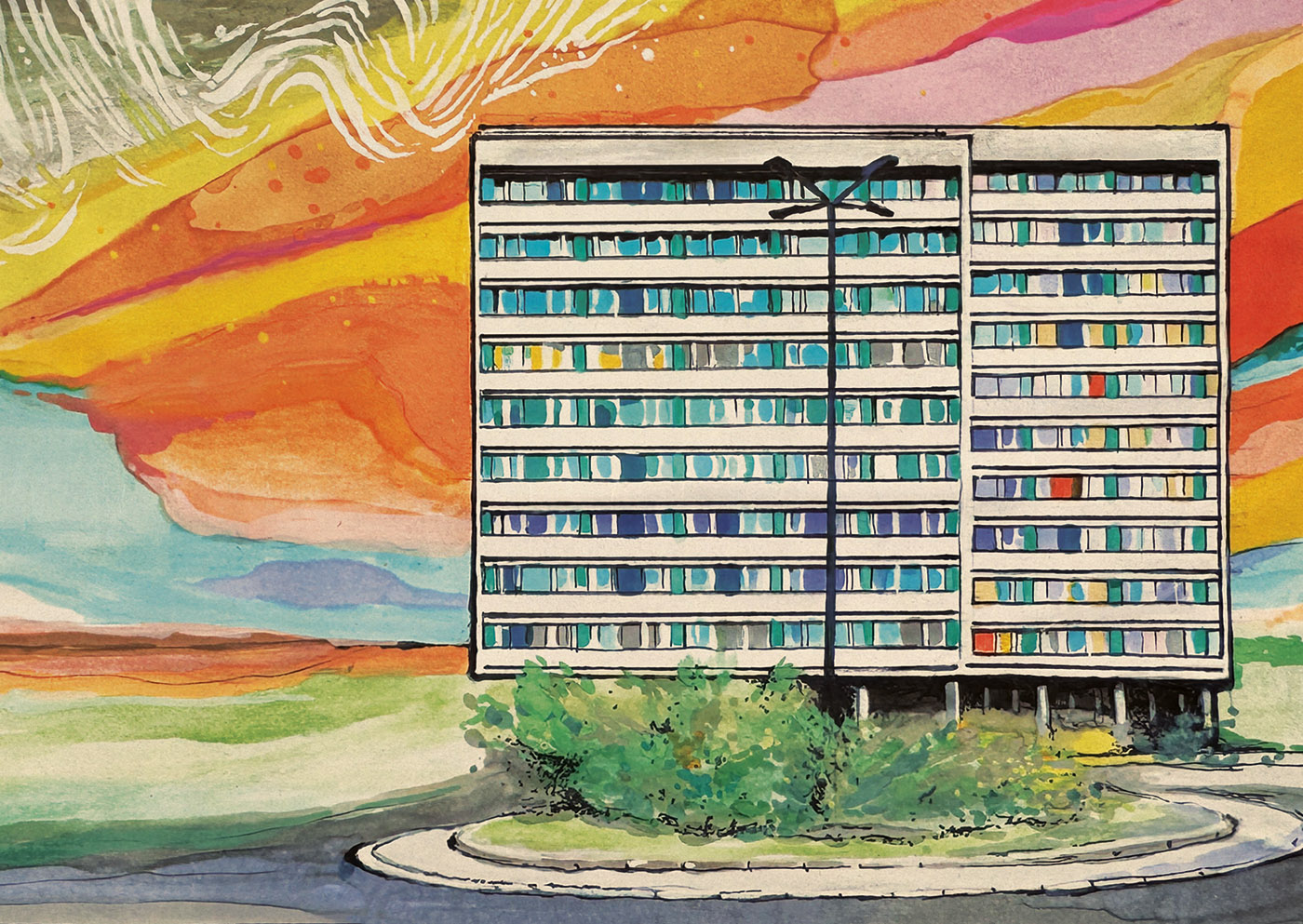 „Energoprojekt” – pocztówka