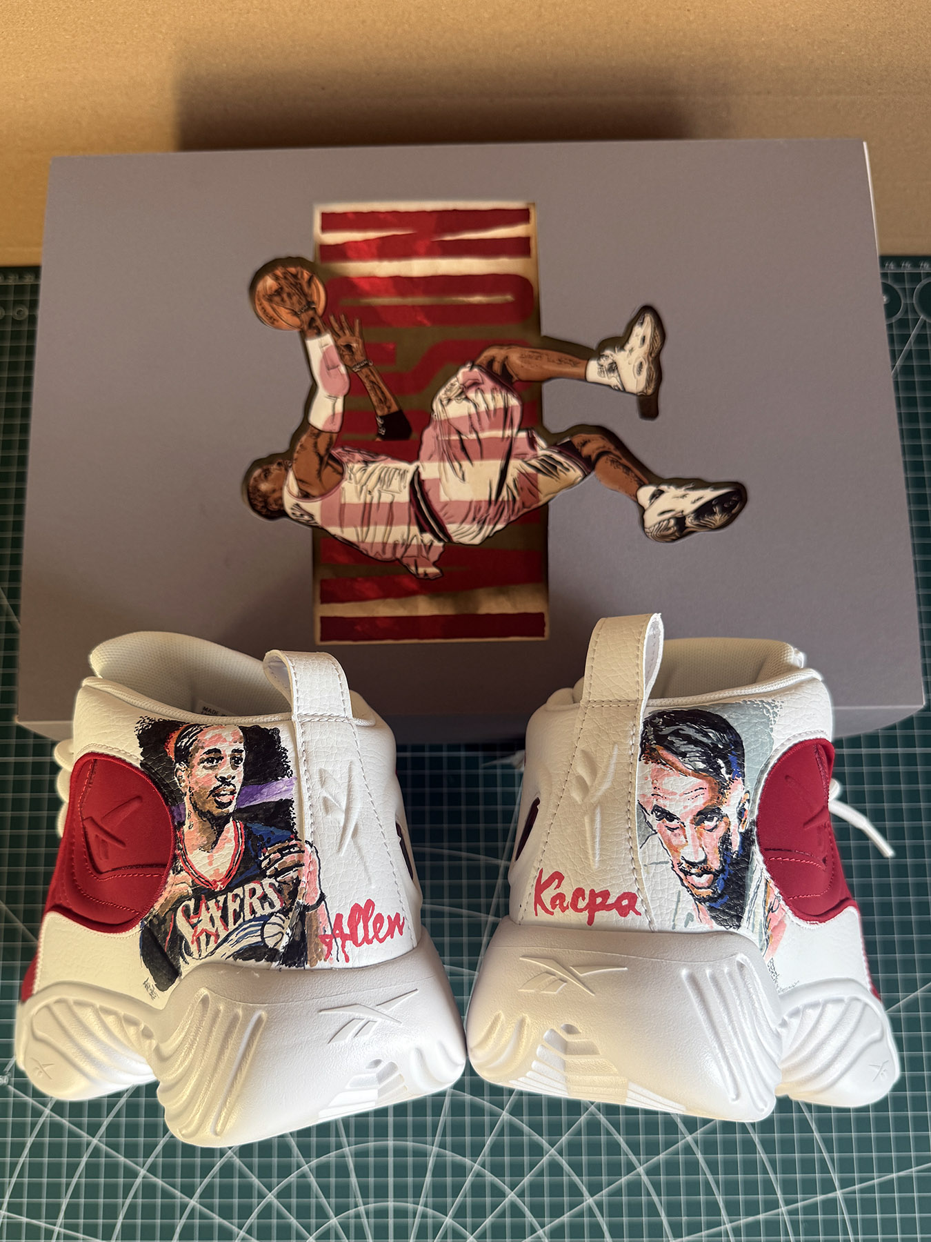 „Allen Iverson” – buty dla Kacpra Lachowicza