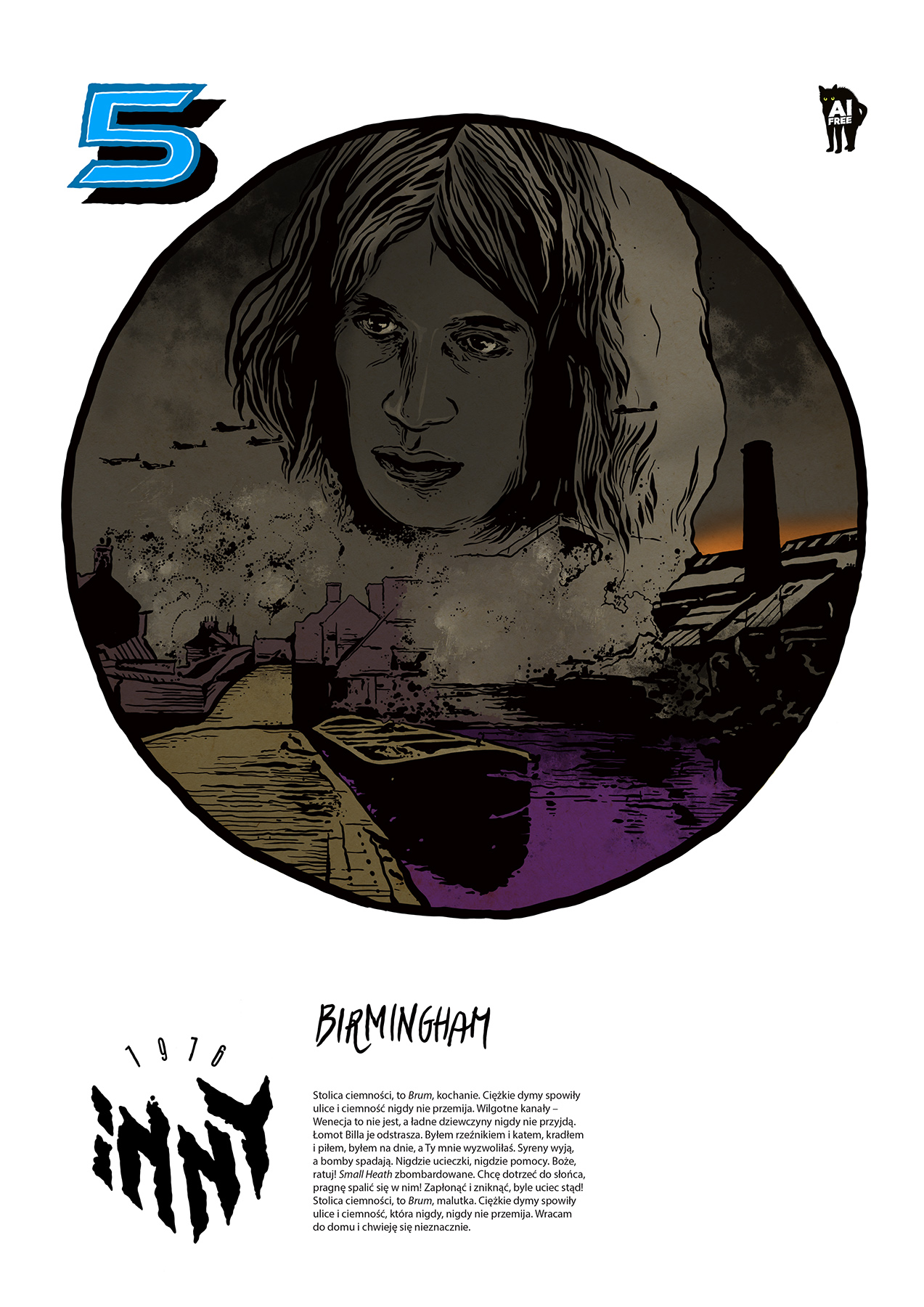„Birmingham” – limitowany print A3
